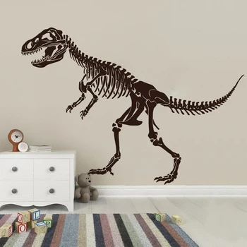Veľké T-Rex Dinosaura Stenu, Nálepky Chlapec, Izba Spálňa Obrovský Dino Zvierat Stenu Kotúča, Obývacia Izba Jurský Park Vinyl Umenie Domova