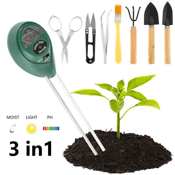 8pcs Mini GardenTransplanting Nástroje Nastaviť Vonkajšie Bonsai Záhradu, ručného Náradia Pestovanie Kvetu Šťavnaté Miniatúrne Záhradnícke Nástroje