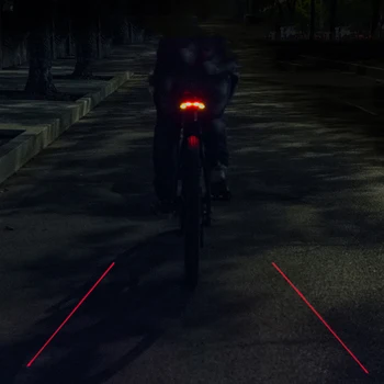ROCKBROS USB Nabíjateľné LED Svetlo na Bicykel Varovanie Zadné Svetlá Bicyklov Svetla Cyklistické Smart Bezdrôtové Diaľkové Ovládanie Zase Signál