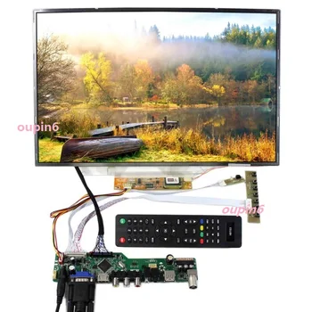 Držiak pre LP156WH1 Radič Rada Displej Audio monitor Panel 1 366 x 768 VGA HDMI USB 30pin AV 1 lampy, TV remote LED Displej 15.6