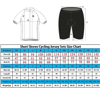 MMR equipe cyclisme maillot ciclista letné cyklistické oblečenie mužov nastaviť mtb cyklistické Biely dres, náprsníkové nohavice, gel vankúš mtb bicykel