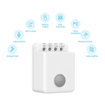 Broadlink Con MCB1 Smart Switch Wifi Ovládací Box Smart Home Diaľkové Ovládanie Časovač DIY Prepínač Funguje s Alexa Domovská stránka Google