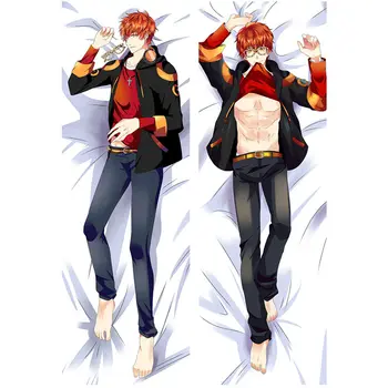 Anime Mystic Messenger vankúš Dakimakura prípade pohode chlapci 3D obojstranné posteľné prádlo Objímanie Telo života prispôsobiť obliečka na vankúš 03