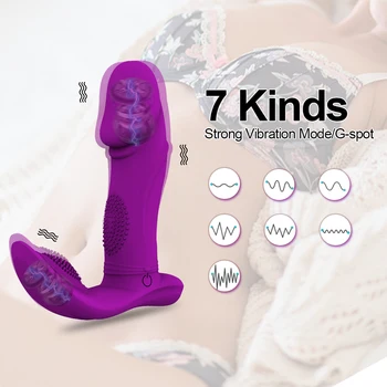 Bezdrôtové dobre sa nosí Nohavičky Dildo Vibrátor Sexuálne Hračky pre Ženy, Dospelých, Páry Vaginálne Hit Dotyk G Mieste Stimulátor Klitorisu Sex Shop