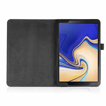 Folio puzdro pre Samsung Galaxy Tab S4 10.5 palcový 2018(SM-T830/T835/T837),PU Flip Skladací Stojan, Kryt Auto Wake/Spánku funcation Prípade
