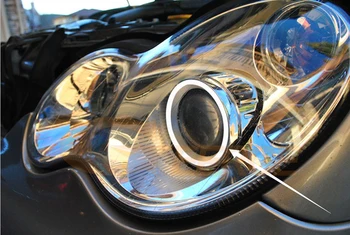 Pre Mercedes Benz C TRIEDA W203 C230 C320 C350 C55 C32 2001-2007 Xenónových svetlometov Vynikajúce Ultra svetlé CCFL Angel Eyes halo krúžok