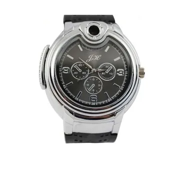 Luxusné Quartz Muži Hodinky Ľahšie Sledovať Mužov Naplniteľné Bután Plynu Náramkové hodinky Mužov náramkové hodinky Relogio Masculino horloge heren