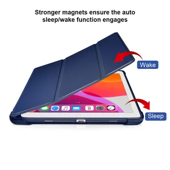 Pre iPad 10.2 palcový iPad 7. 2019 Prípade s Ceruzkou Držiak na Stojan, obal Na iPad 8. 2020 palcový Smart Case Auto Spánku Prebudiť