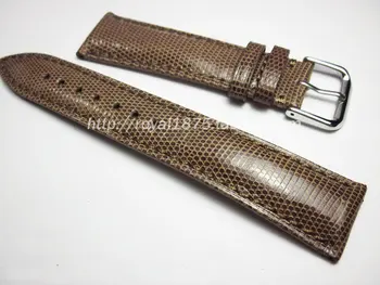 Ručné Lizard kožené hodinky remienok hodinky remienok Koža wristband18mm19mm20mm21mm22mm Módne bežné popruh príslušenstvo hodinky