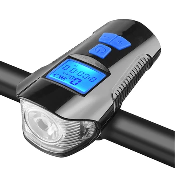 Západ Cyklistika Svetlo na Bicykel Rainproof USB Nabíjateľné 1500mAh Smart Bicykel Predné Svetlo MTB Predné Svetlá predné svetlo S Bike Počítača