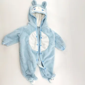 50-57cm reborn silikónové bábiky Najvyššej Kvality Dieťa Remienky Novorodenca Dieťa čerstvé modrý plyšový medveď romper Oblečenie Set Oblečenia