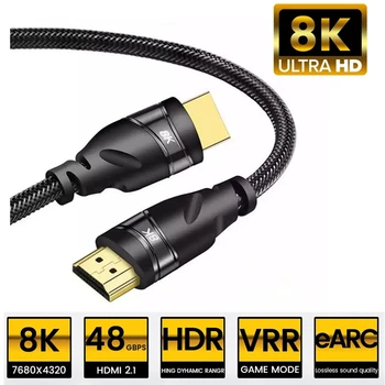 8K HDMI Kábel V2.1 60 hz 1080P 3D High Speed HDMI Lightning Typ C Kábel Pre iphone, iPad, Laptop Notebook UHD FHD Xbox, PS3, PS4
