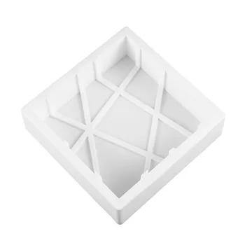3D Magic Pečieme Had Silikónové Tortu Formy na Pečenie Nástroje DIY Námestie Tortu Pan Cake Zdobenie Nástroje Geometrie Veľkú tortu Formy