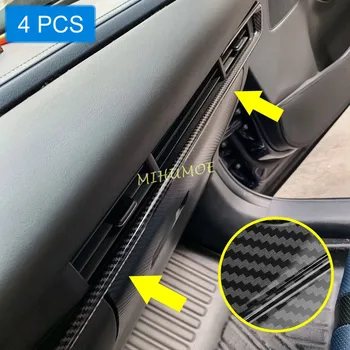 LHD Uhlíkových Vlákien Interiér, prístrojová doska Konzoly Pásy Výbava Pre Mazda CX30 CX-30 DM 2020-2021