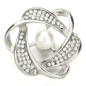 10pcs/veľa Novej Vysokej Kvality Pearl Modul Tlačidlo Šperky 18 mm Modul Tlačidlo Kúzlo Šperky Nosenie Náramku Bangles Snap Šperky