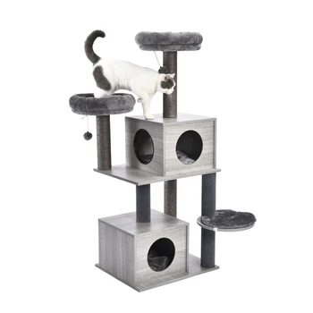 Mačka, Strom, Nábytok, Veža Stúpania Činnosti Stromu Scratcher Hrať Dom Kitty Veža Nábytok Pet Hrať Dom