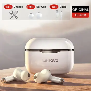Lenovo LP1 TWS Bluetooth 5.0 Slúchadlá Zníženie Hluku HiFi Basy Dotykové Ovládanie Bezdrôtové Stereo Headset 300mAh