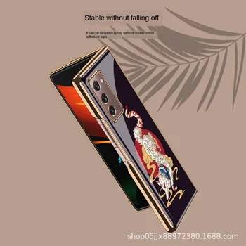 Samsung zfold2 mobilný telefón prípade skladací displej sm-f9160 ochranné puzdro