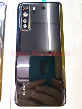 Originálne Zadný kryt Batérie Pre Huawei P40lite P40 Lite (5G) Nova 7SE Prípade Zadné Bývanie Dvere S Zadná Kamera Sklo objektívu