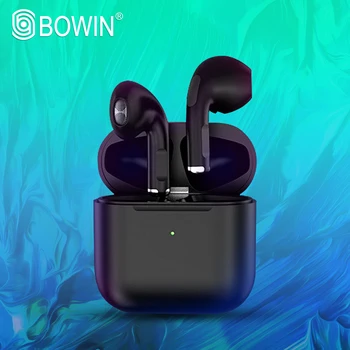 Mini pro 4 TWS Bezdrôtové Bluetooth Slúchadlá Hi-Fi Herné Slúchadlá In-ear Stereo Slúchadlá Hands-free, Headset Pre Smart Telefón