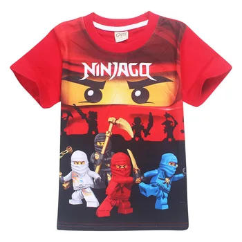 Ninja Chlapci T-shirts 2019 Lete Ninjago Tričká Pre Dievčatá tshirt Ninjago Kostým Chlapcov, Oblečenie pre Deti, Oblečenie Top Tees 4-10y
