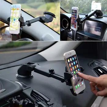 Bulík Telefón Držiak na Mobilný Telefón Majiteľa Stáť v Aute Žiadne Magnetické GPS Mount Podporu Pre iPhone 11 Pro Samsung Xiao