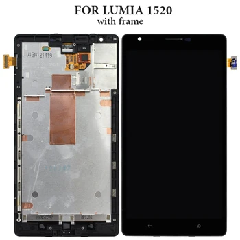 1pc LCD Obrazovky Pre Nokia Lumia 1020 1320 1520 Digitalizátorom. Pre OEM Kvalita Náhradné Zhromaždenie Pre Lumi 1020 1320 1520 Displej