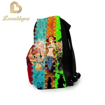 Jeden Kus Batohy Muži Ženy Školské Tašky Multi Vrecku Cestovné Tašky Teenage 3D Notebook Batoh Unisex Taška cez Rameno