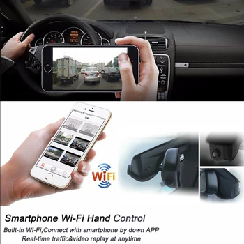 Automobilové DVR Registrator Dash Cam Kamera Wifi Digitálny Video Rekordér pre Mercedes Benz Triedy E Cabriolet A238 E200 E250 E300 E350 E63