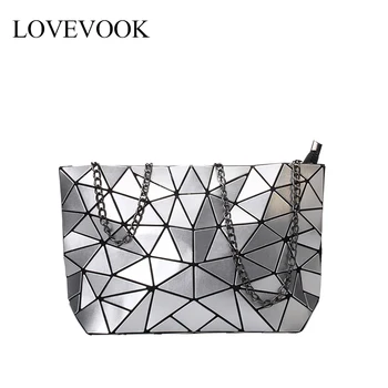 LOVEVOOK crossbody tašky pre ženy 2020 skladacia messenger taška s retro ženy brašňa luxusné kabelky dizajnér geometrické