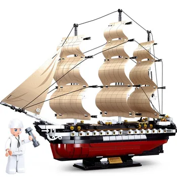 Na Sklade Pirátskej lodi Titanics Stavebné kamene, Tehly Moc Model Modulárny Hračky Nápady Tvorca Vzdelávacie 0576 0577 0835 0836 boytoy
