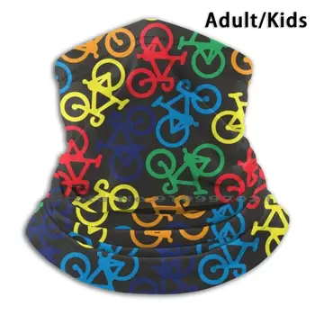 Rainbow Viacerých Bicykle Custom Design Pre Dieťa Masky Pre Dospelých Filter Umývateľný Masku Na Tvár Bicykel Bicykel Pedál Cyklus Kolesá Farba