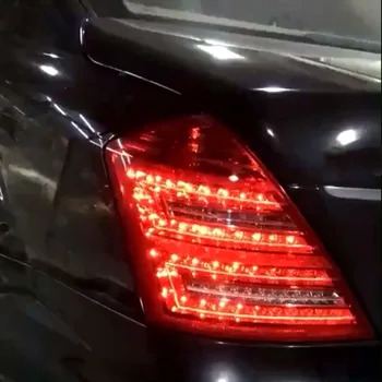 1Pair LED Auto zadné svetlo Zadné Ostrohové Brzdové Svetlá, koncové svetlá montáž na Mercedes-Benz W221 S Class S-Class 2009 2010 2011 2012