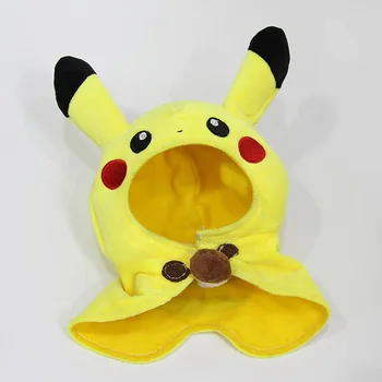 Horúce Hračky Pokémon Pikachu Cosplay 30 CM Eevee Gengar Eeveelutions Plnené Bábiky s Plášť Cos Plyšové Hračky pre Deti
