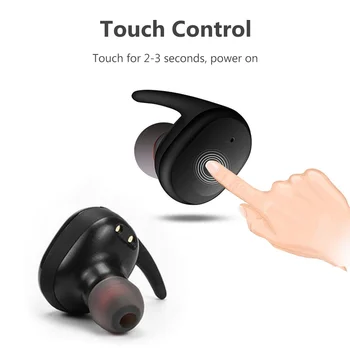 Y30 TWS Odtlačkov prstov Dotyk Bluetooth 5.0 Slúchadlá Bezdrôtové 4D Stereo Slúchadlá Aktívnym Potlačením Hluku Gaming Headset pre airdo