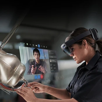 HoloLens 2 TOF hĺbka ostrosti senzor AI smart PÁN headset prilba AR okuliare full