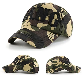 HSSEE kamufláž baseball cap bavlna pohodlné, priedušné unisex klobúk úradný autentický rybársky spp športové príslušenstvo