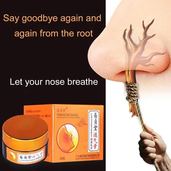 1pc Pociťuje Svrbenie Masť Účinne Zmierniť zdurenie Nosovej sliznice výtok z Nosa, Kýchanie Nádchy A Nosovej Kyslíka Zdravotnej Starostlivosti