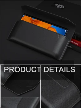 Pre Huawei Mate X XS Prípade Ebaicase Pôvodné Skladacie Originálne Kožené Peňaženky Puzdro taška Pre Samsung Galaxy Fold 2 W20 SM-F9000 Prípade