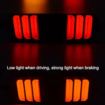12V LED Motocykel Zadné zadné svetlo Svetlo Flash Chvost Brzdy Zase Signalizuje Indikátor Lampa Brzdové Svetlo Lampy Honda