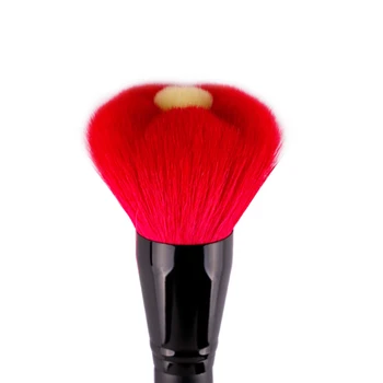 Daubigny Koza Vlasy Červený Kvet Mäkké Prírodné Zvierat Make-Up Make-Up Štetec Prášok Kefa CosmeticTool Brochas De Maquillaje Foundatio