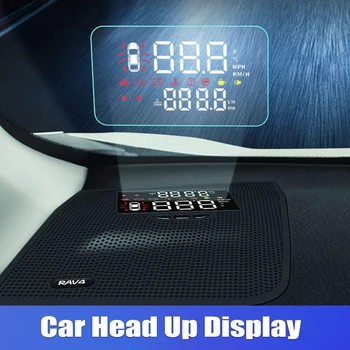 Automobilov Profesionálne Príslušenstvo HUD Head Up Display Pre Toyota RAV 4/RAV4 2016 2017 2018 HD Projektor Obrazovke prekročenia rýchlosti