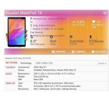 Pre Huawei MatePad T8 Silikónový Ochranný Kryt puzdro Pre Huawei MatePad T8 Kobe2-L03 L09 Tablet PC Prípade