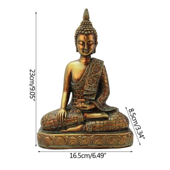 Strongwell Živicové Imitácie Medi Budhizmus Bódhisattva Buddha Šakjamúni Sochu Budhu, Sochu Budhu Hlavu Živice Plavidlá Dekor