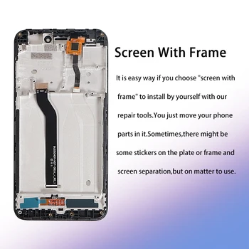 Originálne LCD+Rám Pre Xiao Redmi 5A LCD Displej Náhrada Za Redmi 5A Obrazovke Digiziter Montáž AAA Kvality