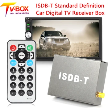 T502 ISDB-T Auto Digitálny TV Prijímač Jeden Seg Štandardnom rozlíšení SDTV Tuner pre Rôzne NTSC/PAL Kompozitný Video Výstup