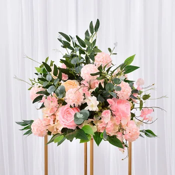 Dobre predávať Hot Umelé Pilot kvety Nový Štýl Farebné Svadobný Stôl kvety na Svadbu Fáze stylistom, Dekorácie