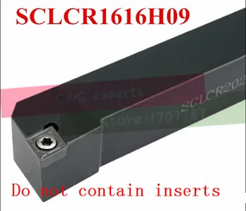 SCLCR1616H09 16*16 mm Kovové Sústruh Rezné Nástroje Sústruh Stroj CNC Sústružníckych Nástrojov na Vonkajšie Sústruženie Držiaka Nástroja S-Typ SCLCR/L