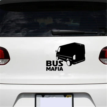 Kreatívne Autobus Mafia Styling Auto Nálepky, Auto Vonkajšie Príslušenstvo Vinyl Kotúča, pre Honda Lada Bmw, Audi,20 cm*15 cm
