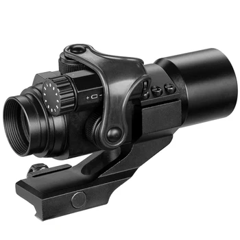 Červená Zelená Bodka Riflescopes 32mm Pozorovanie Ďalekohľadom Taktické Laser Zbraň Pohľad priestor na Picatinny Rail puška